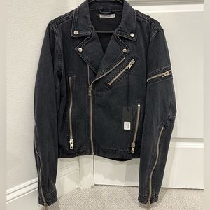 CARMAR Denim Moto Jacket (NWT)